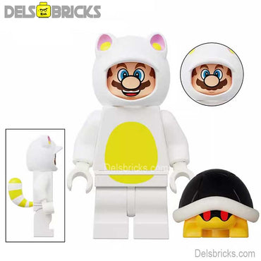 Cat Mario Brothers Movie from Super Mario Lego Minifigures Custom Toys (ONLINE ORDER ONLY)