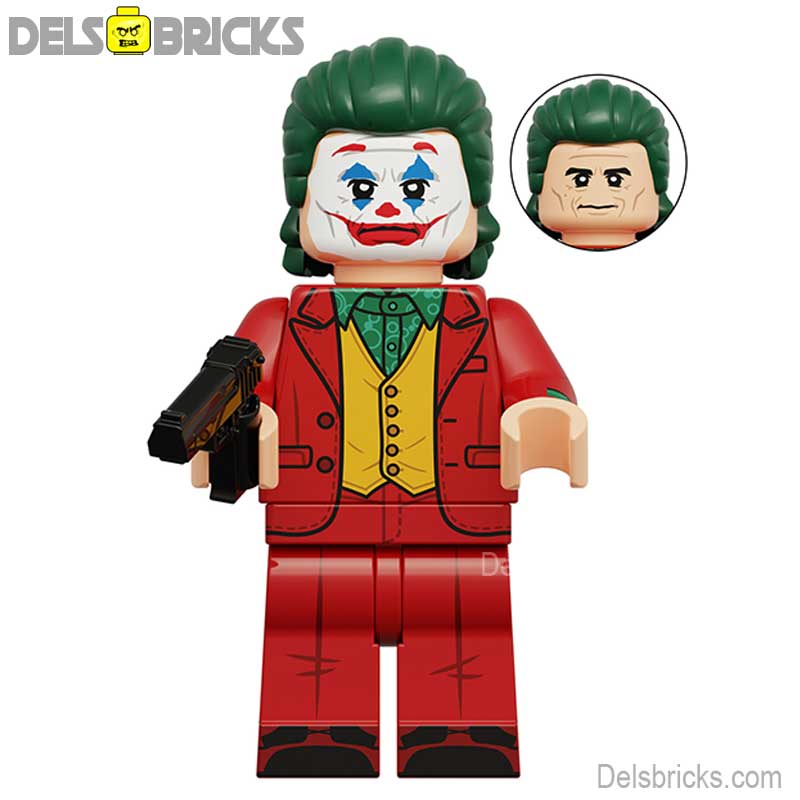 The Joker Arthur Fleck Joaquin Phoenix Lego Minifigures Custom Toys (ONLINE ORDER ONLY)