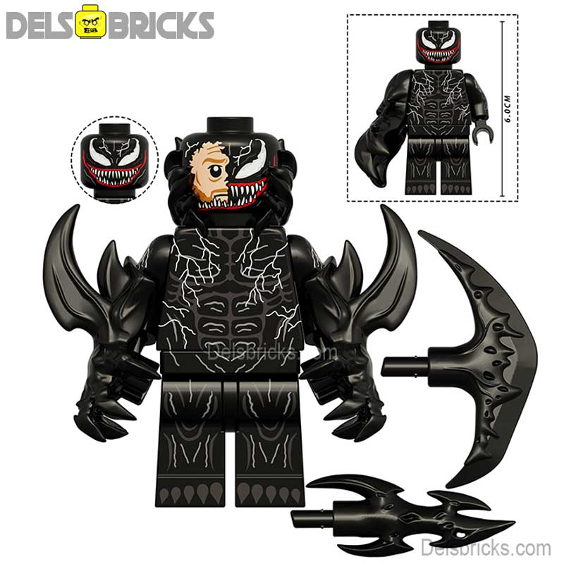 Venom from Spider-Man NEW Big Figure Lego Minifigures Custom Toys (ONLINE ORDER ONLY)