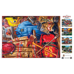Hometown Heroes - Fire and Rescue 1000 Piece Jigsaw Puzzle (ONLINE ORDER ONLY)