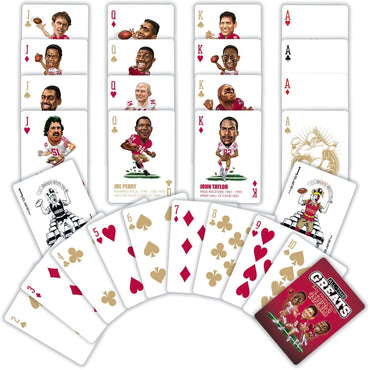 San Francisco 49ers All-Time Greats Playing Cards - 54 Card Deck (ONLINE ORDER ONLY)