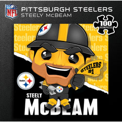 Steely McBeam - Pittsburgh Steelers Mascot 100 Piece Jigsaw Puzzle (ONLINE ORDER ONLY)