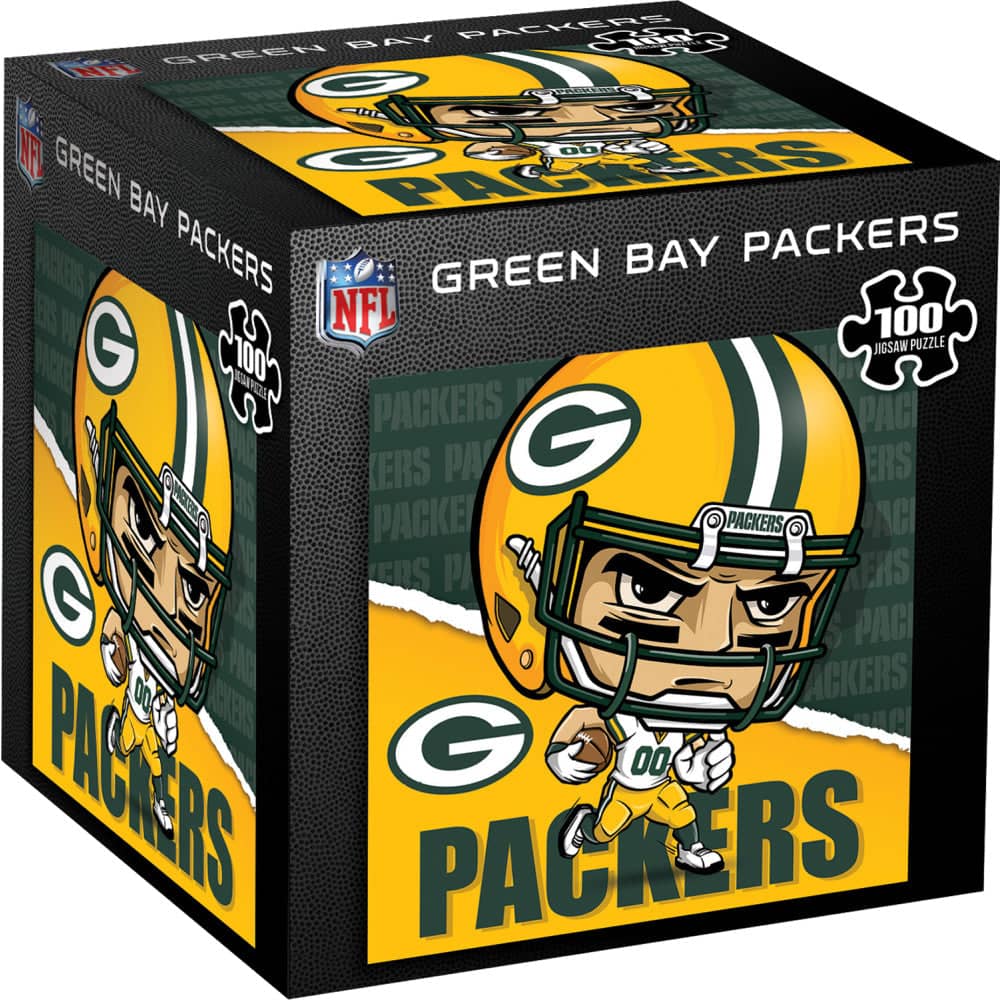 Green Bay Packers - NFL Mascot 100 Piece Jigsaw Puzzle (ONLINE ORDER ONLY)