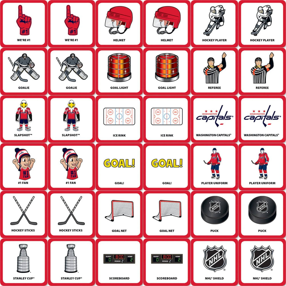 Washington Capitals Matching Game (ONLINE ORDER ONLY)
