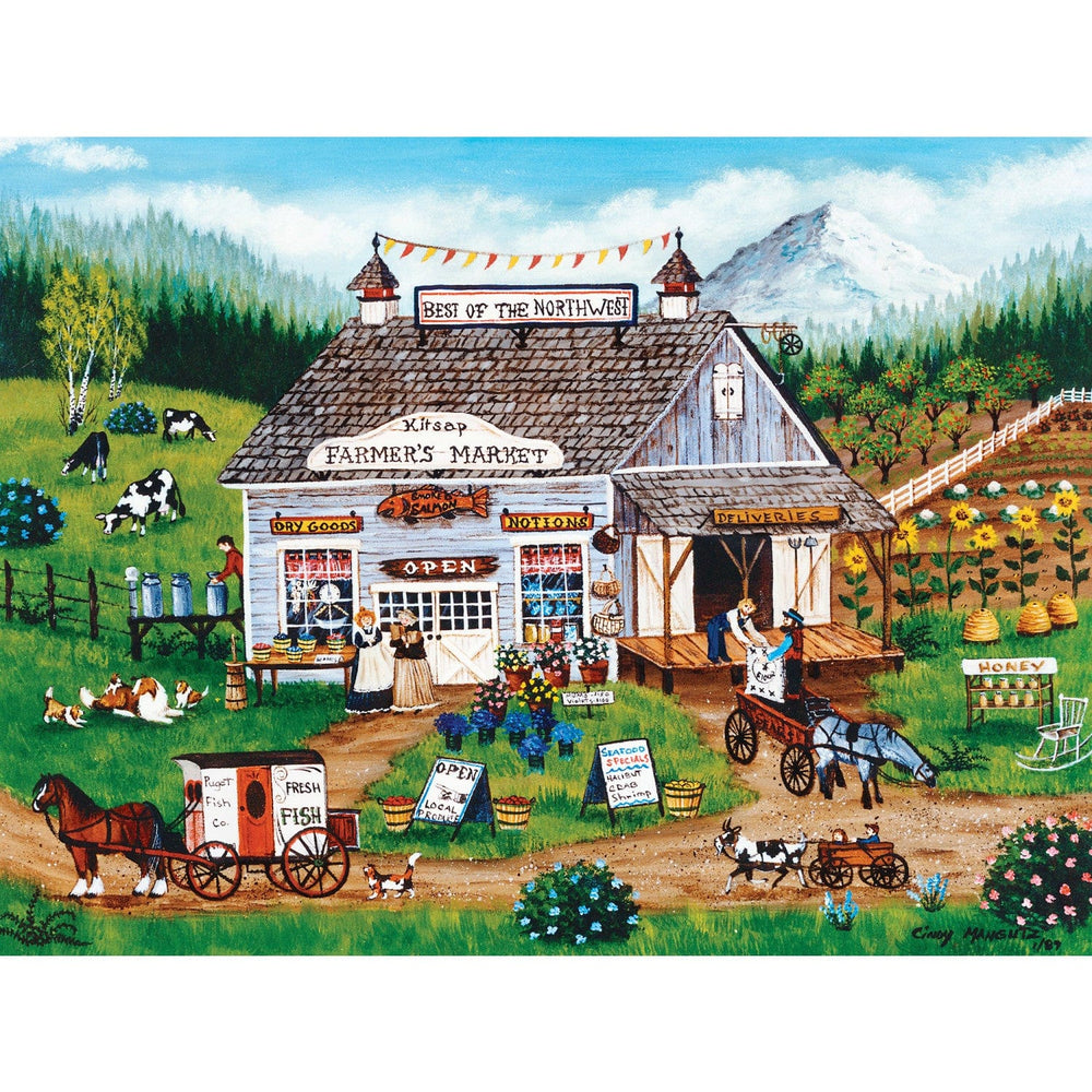 Homegrown - Best of the Northwest 750 Piece Jigsaw Puzzle (ONLINE ORDER ONLY)