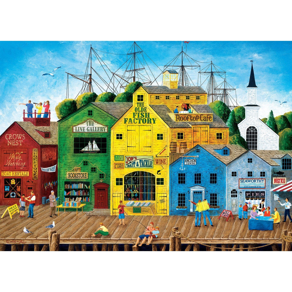Hometown Gallery - Crows Nest Harbor 1000 Piece Jigsaw Puzzle (ONLINE ORDER ONLY)