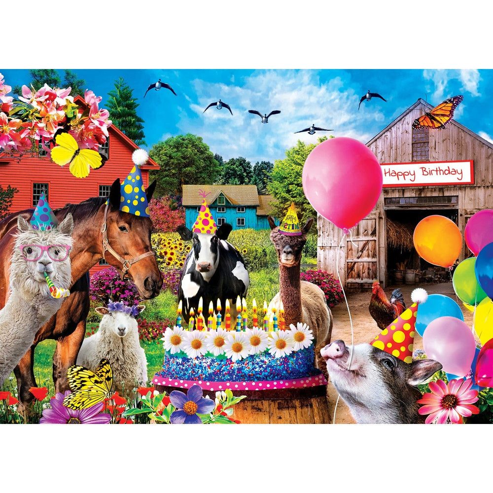 Wild & Whimsical - Birthday Party 1000 Piece Jigsaw Puzzle (ONLINE ORDER ONLY)