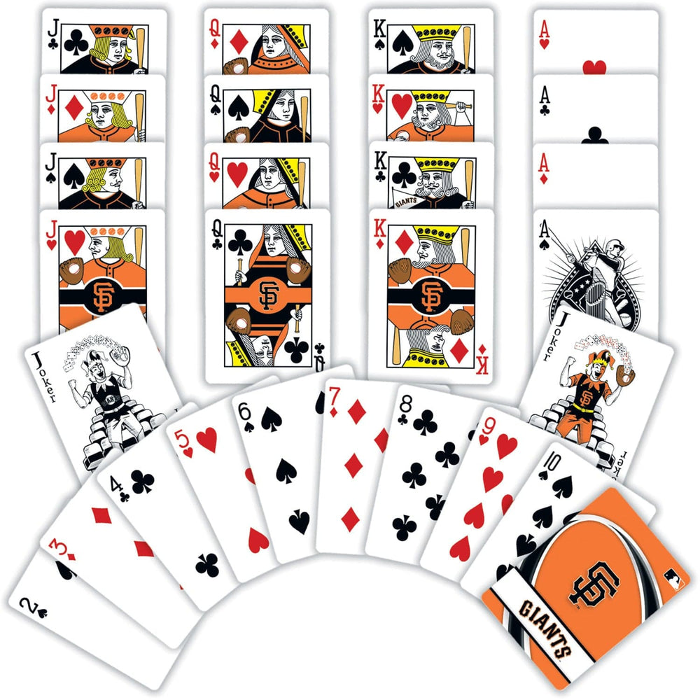 San Francisco Giants Playing Cards - 54 Card Deck (ONLINE ORDER ONLY)