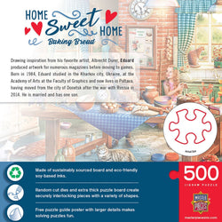 Home Sweet Home - Baking Bread 500 Piece Jigsaw Puzzle (ONLINE ORDER ONLY)