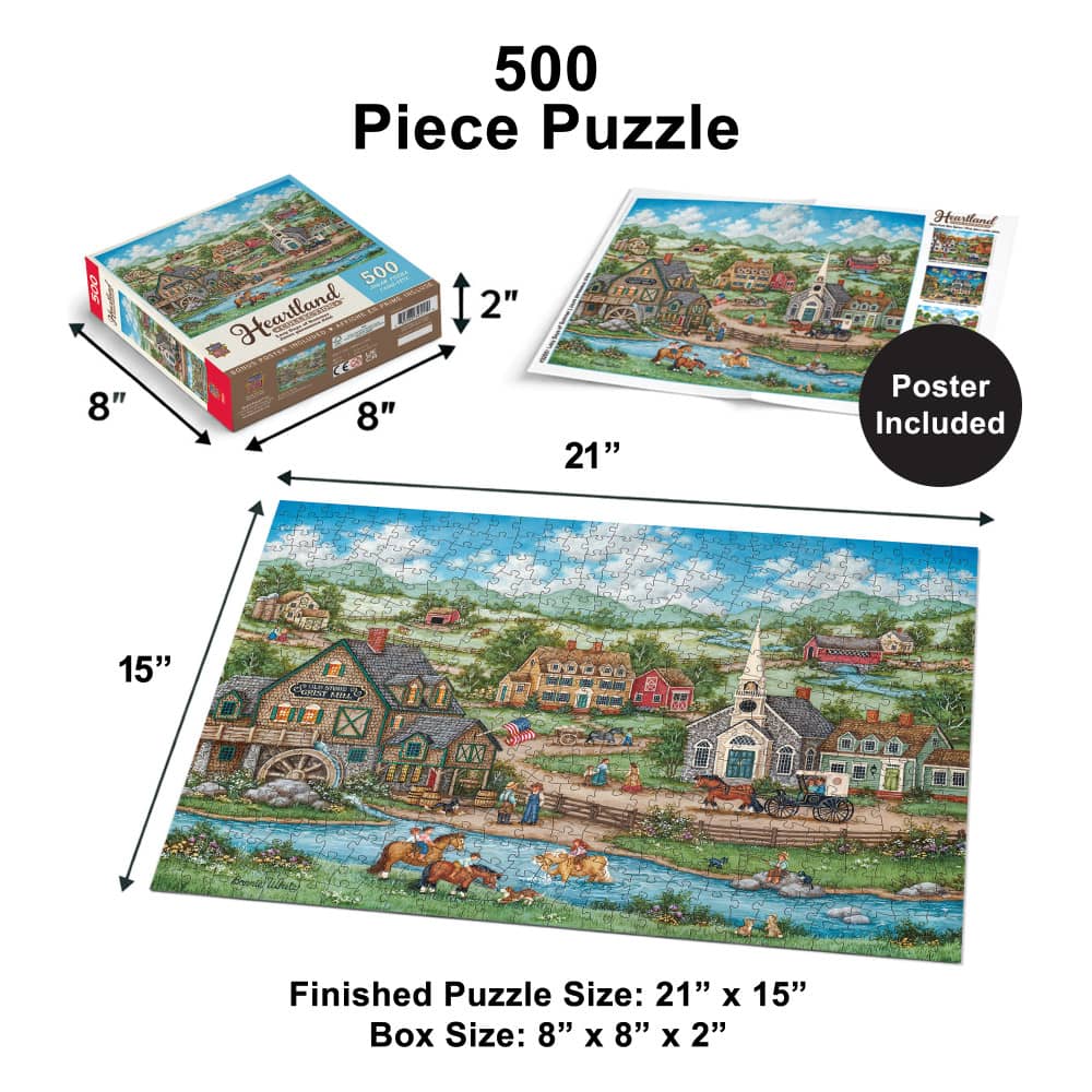 Heartland - Lazy Days of Summer 500 Piece Jigsaw Puzzle