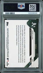 Graded 2025 Topps Now Jacob Wilson #177 Orange Foil /25 Rookie RC Baseball Card PSA 10 Gem Mint (ONLINE ORDER ONLY)