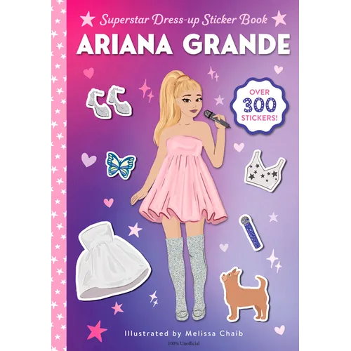 Ariana Grande Superstar Dress-Up Sticker Book: Over 300 Stickers! - Paperback (ONLINE ORDER ONLY)