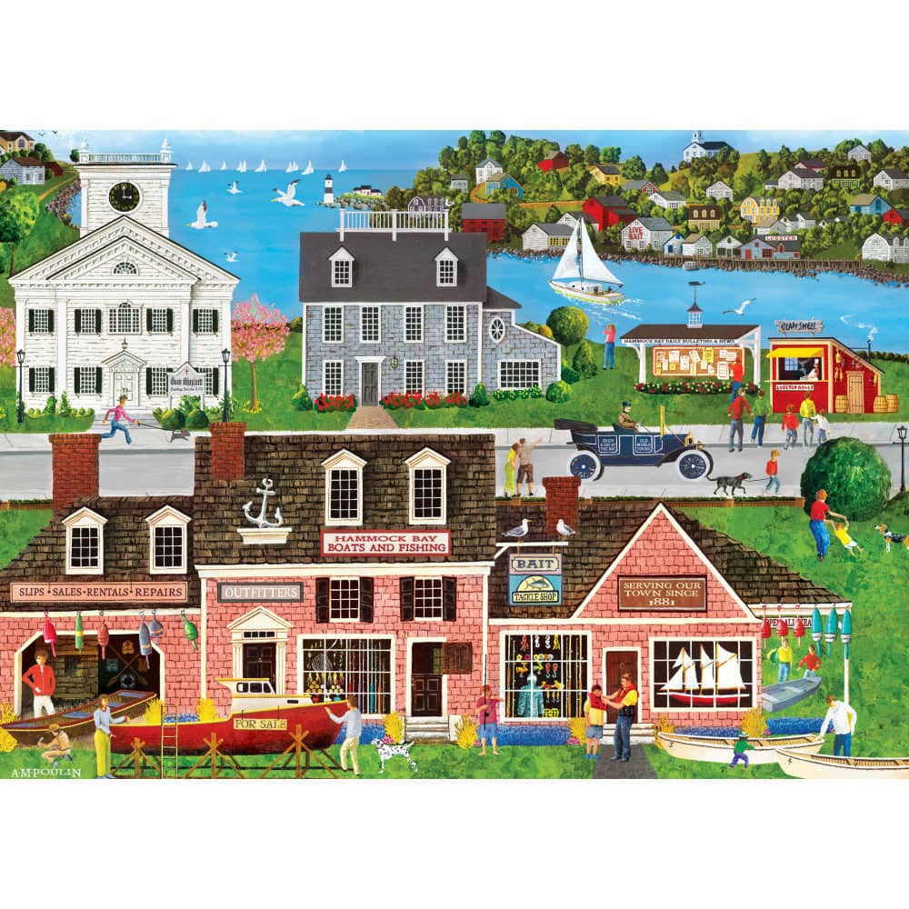Americana - Hammock Bay 500 Piece EZ Grip Jigsaw Puzzle