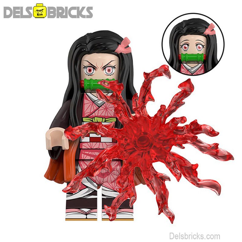 kamado nezuko Demon Slayer Anime Lego Minifigures Custom Toys 2 (ONLINE ORDER ONLY)