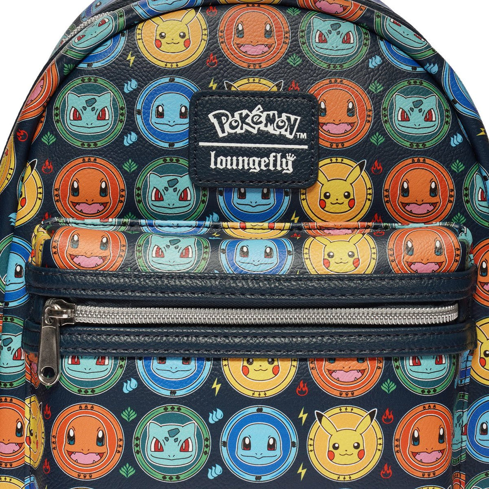 Pokemon Mini Backpack by Loungefly Kanto Starters EE Exclusive (Online Order Only)
