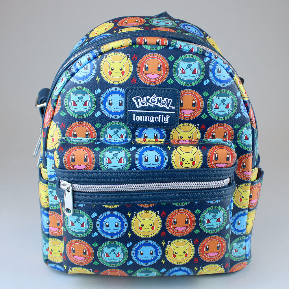Pokemon Mini Backpack by Loungefly Kanto Starters EE Exclusive (Online Order Only)