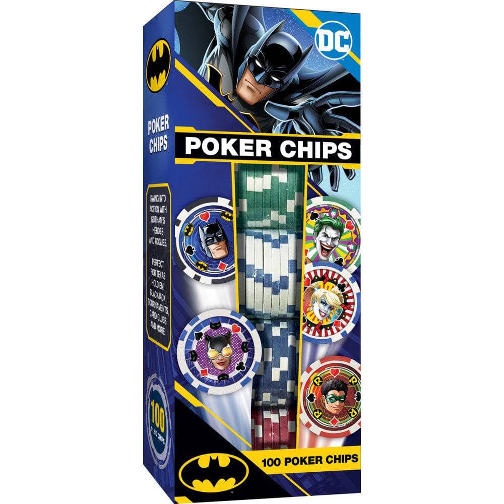 Batman 100 Piece Poker Chips (ONLINE ORDER ONLY)