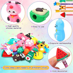 Kawaii Silicon Pencil Toppers (Online Order Only)