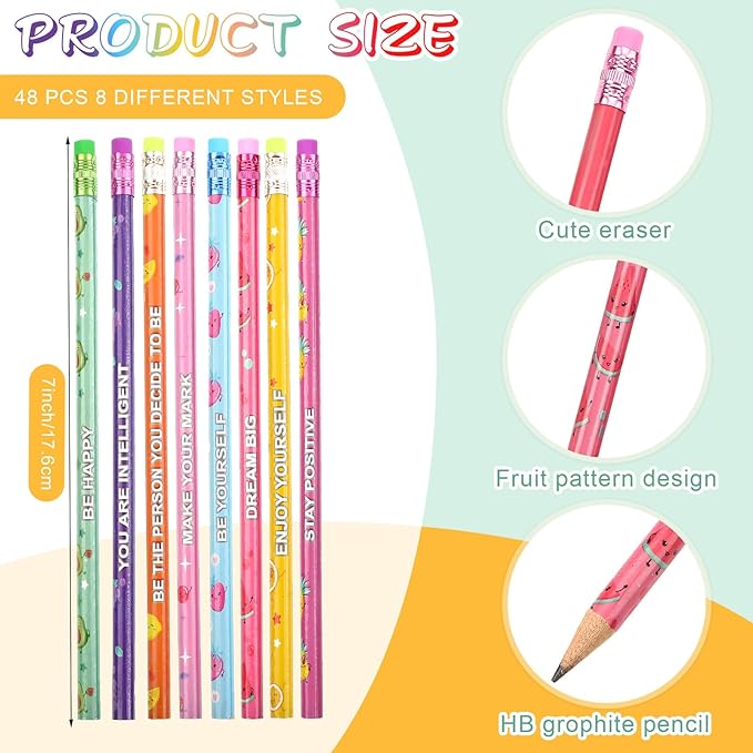 Kawaii Wooden Pencils (Online Order Only)