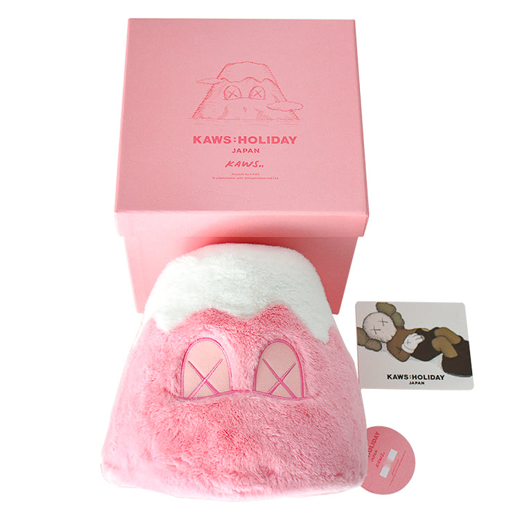 KAWS Holiday Japan Mt. Fuji Pink Plush (ONLINE ORDER ONLY)