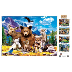 Glacier National Park 500 Piece Jigsaw Puzzle (ONLINE ORDER ONLY)