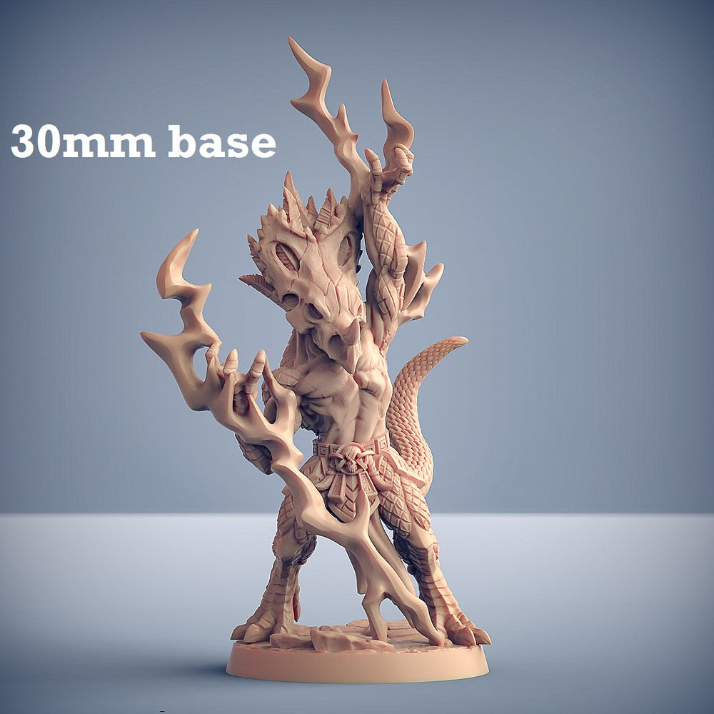 Kaztot Stormcaller (Male Lizardfolk Shaman) (Online Only)