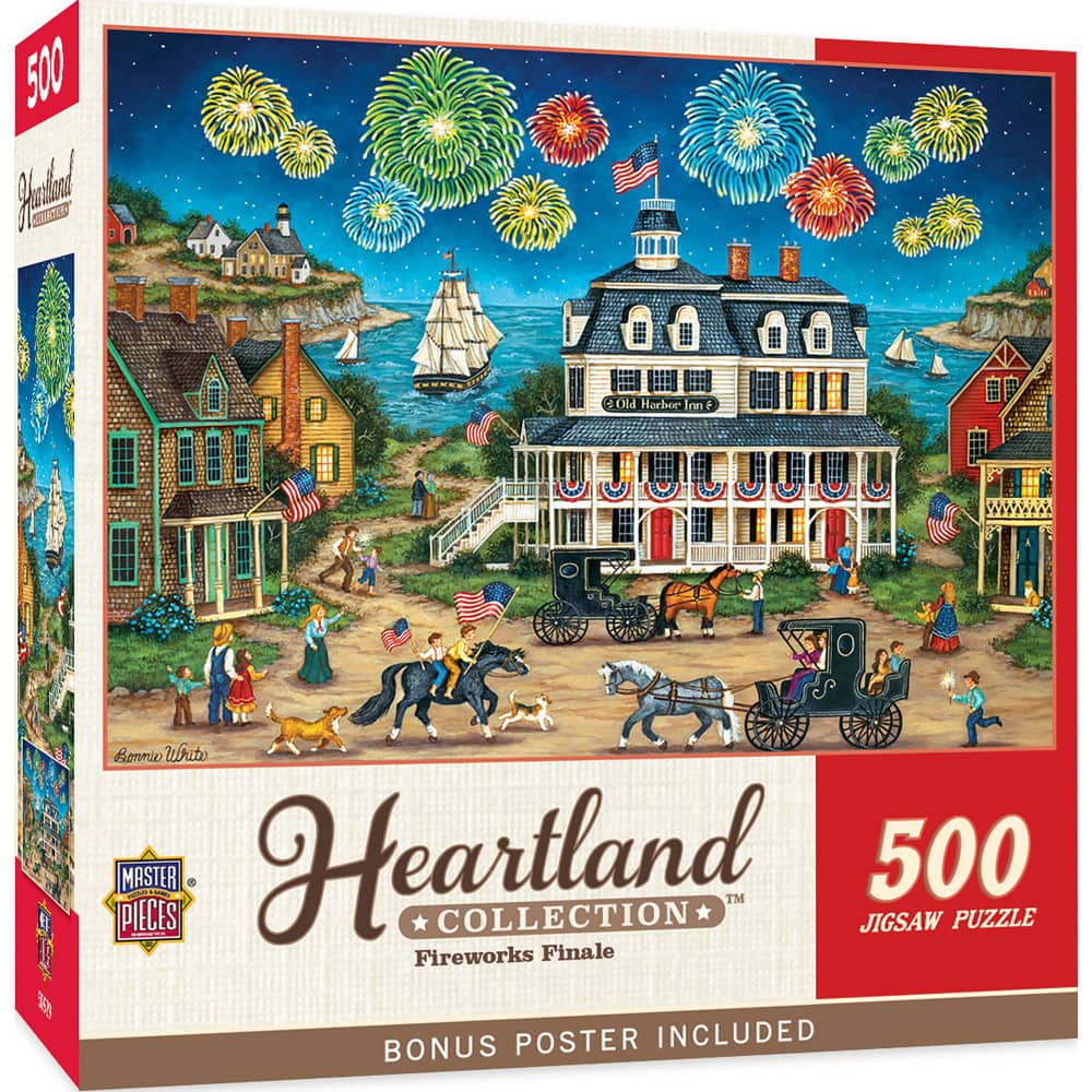 Heartland - Fireworks Finale 500 Piece Jigsaw Puzzle