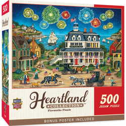 Heartland - Fireworks Finale 500 Piece Jigsaw Puzzle