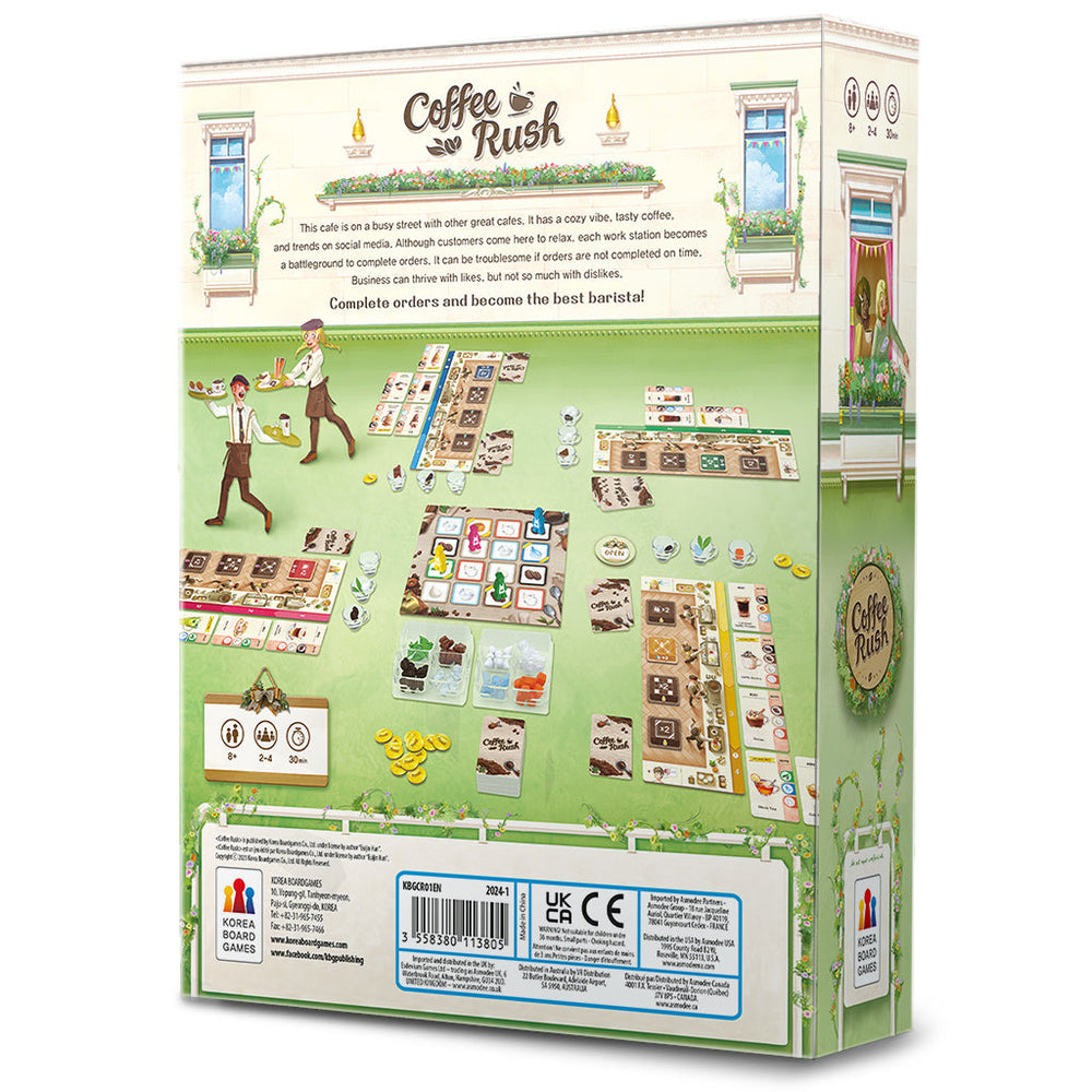 Coffee Rush: The Base Game (ONLINE ORDER ONLY)