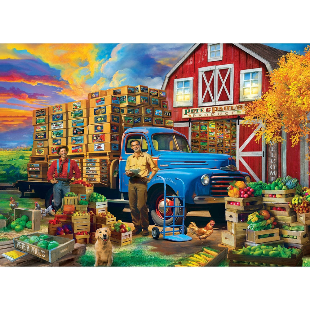 Farm & Country - Pete & Paul's Produce 1000 Piece Jigsaw Puzzle (ONLINE ORDER ONLY)