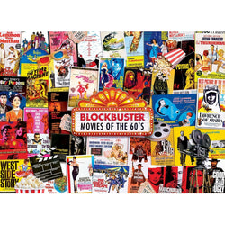 60's Blockbusters 1000 Piece Jigsaw Puzzle (ONLINE ORDER ONLY)