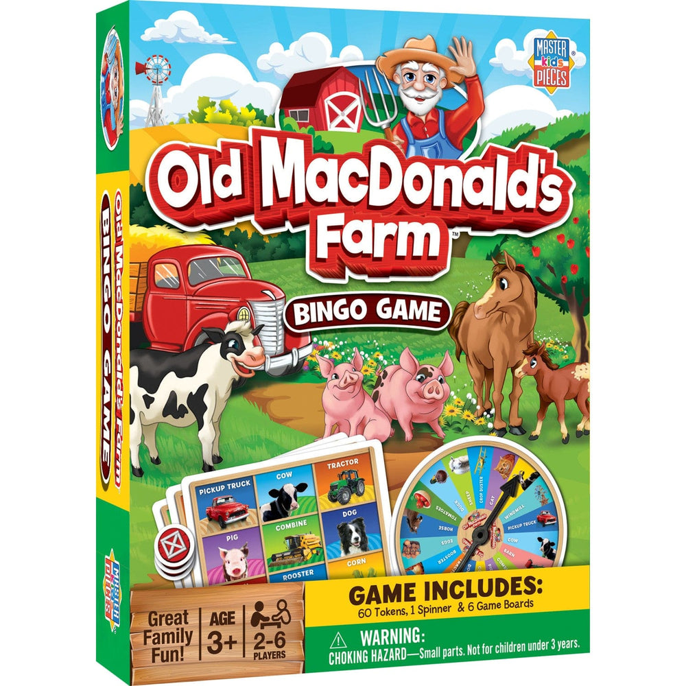 Old MacDonald's Farm Bingo Game (ONLINE ORDER ONLY)