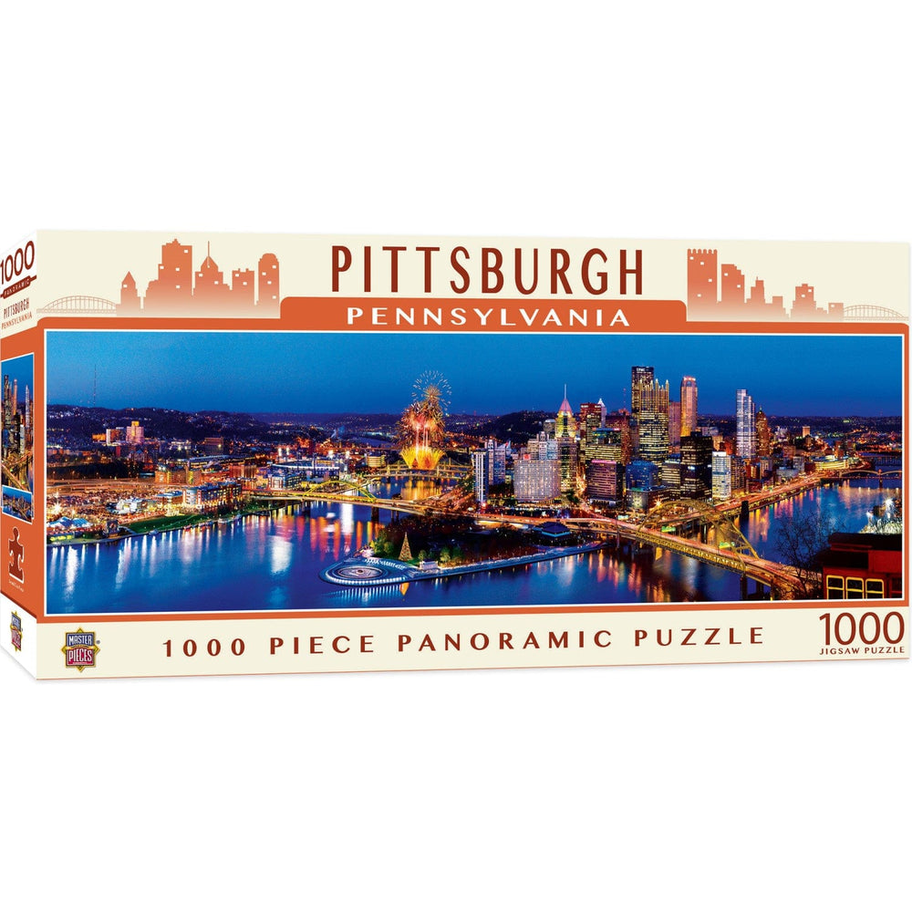 Pittsburgh, Pennsylvania 1000 Piece Panoramic Jigsaw Puzzle (ONLINE ORDER ONLY)