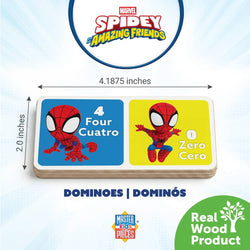 Disney - Spidey & Friends Wood Dominoes (ONLINE ORDER ONLY)