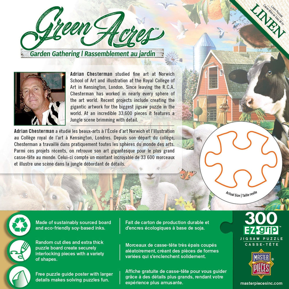 Green Acres - Garden Gathering 300 Piece EZ Grip Jigsaw Puzzle (ONLINE ORDER ONLY)