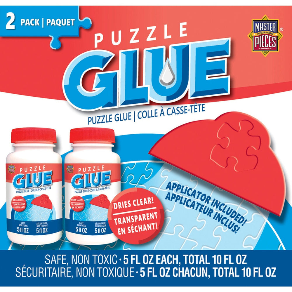 Jigsaw Puzzle Glue 2-Pack with Applicator (ONLINE ORDER ONLY)