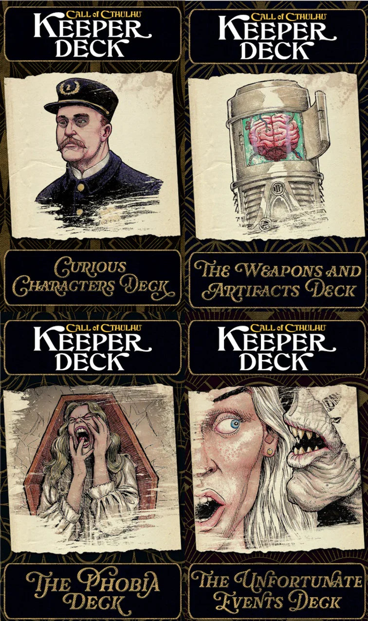 Call of Cthulhu Keeper Decks (2nd Edition) (Online Only)