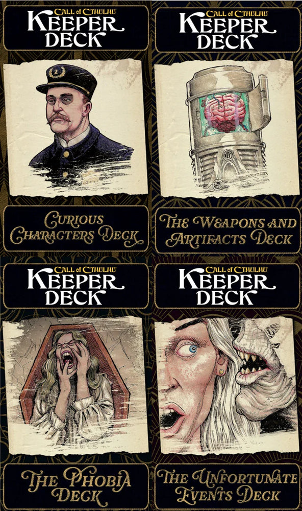 Call of Cthulhu Keeper Decks (2nd Edition) (Online Only)