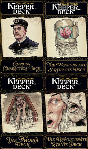 Call of Cthulhu Keeper Decks (2nd Edition) (Online Only)
