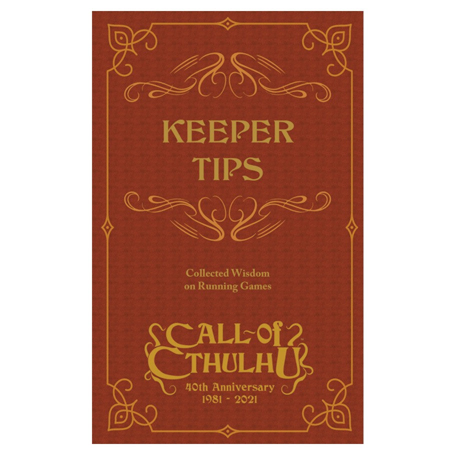 Call of Cthulhu Keeper Tips Book (Online Only)