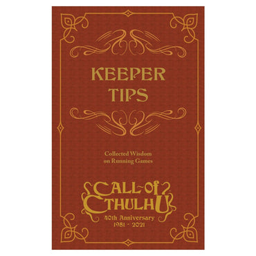 Call of Cthulhu Keeper Tips Book (Online Only)