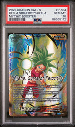 2022 DRAGON BALL SUPER MYTHIC BOOSTER KEFLA, SURGE/FEROCITY #P-184 - PSA 10 (Online Order Only)