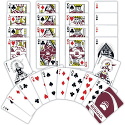 Montana Grizzlies Playing Cards - 54 Card Deck (ONLINE ORDER ONLY)
