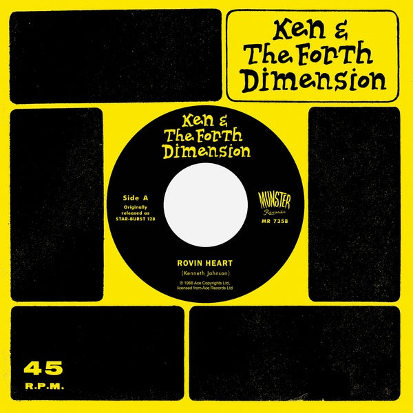 KEN & THE FORTH DIMENSION - Rovin' Heart [Vinyl]