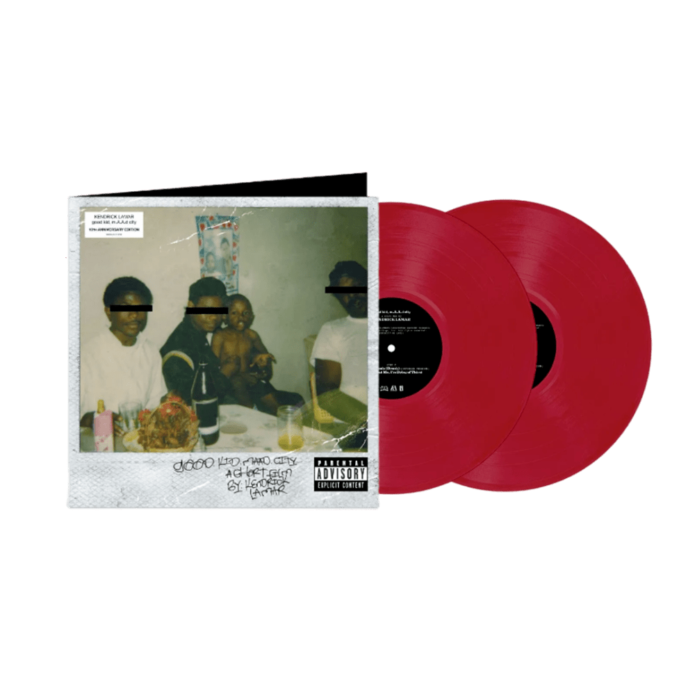 Kendrick Lamar - good Kid, M.A.A.D City (10th Anniversary, Opaque Apple Red) [Import] (2 LP) [Vinyl] (ONLINE ORDER ONLY)