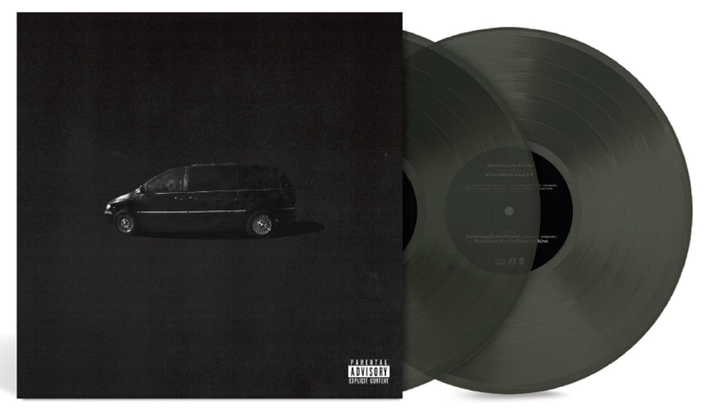 Kendrick Lamar - Good Kid M.A.A.D City [Explicit Content] (Limited Edition, "Black Ice" Colored Vinyl with Alternate Cover) [Import] (2 Lp) [Vinyl] (ONLINE ORDER ONLY)
