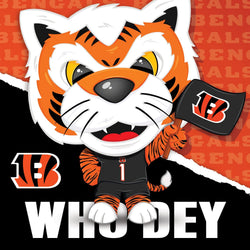 Who Dey - Cincinnati Bengals Mascot 100 Piece Jigsaw Puzzle (ONLINE ORDER ONLY)