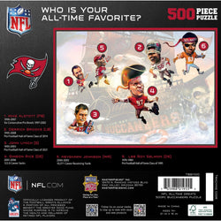 Tampa Bay Buccaneers - All Time Greats 500 Piece Jigsaw Puzzle (ONLINE ORDER ONLY)