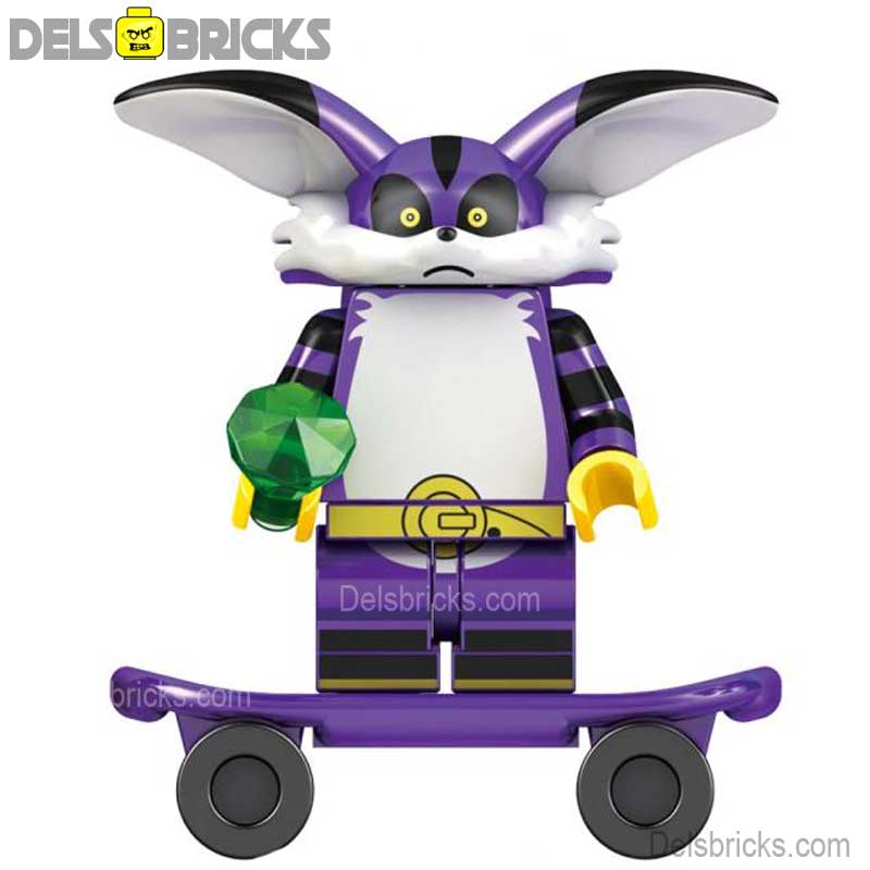 Big The Cat from Sonic The Hedgehog Lego Minifigures Custom toys (ONLINE ORDER ONLY)