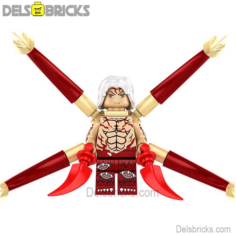 Kibutsuji Muzan Ghost King Demon Slayer Anime Lego Minifigures Custom Toys (ONLINE ORDER ONLY)